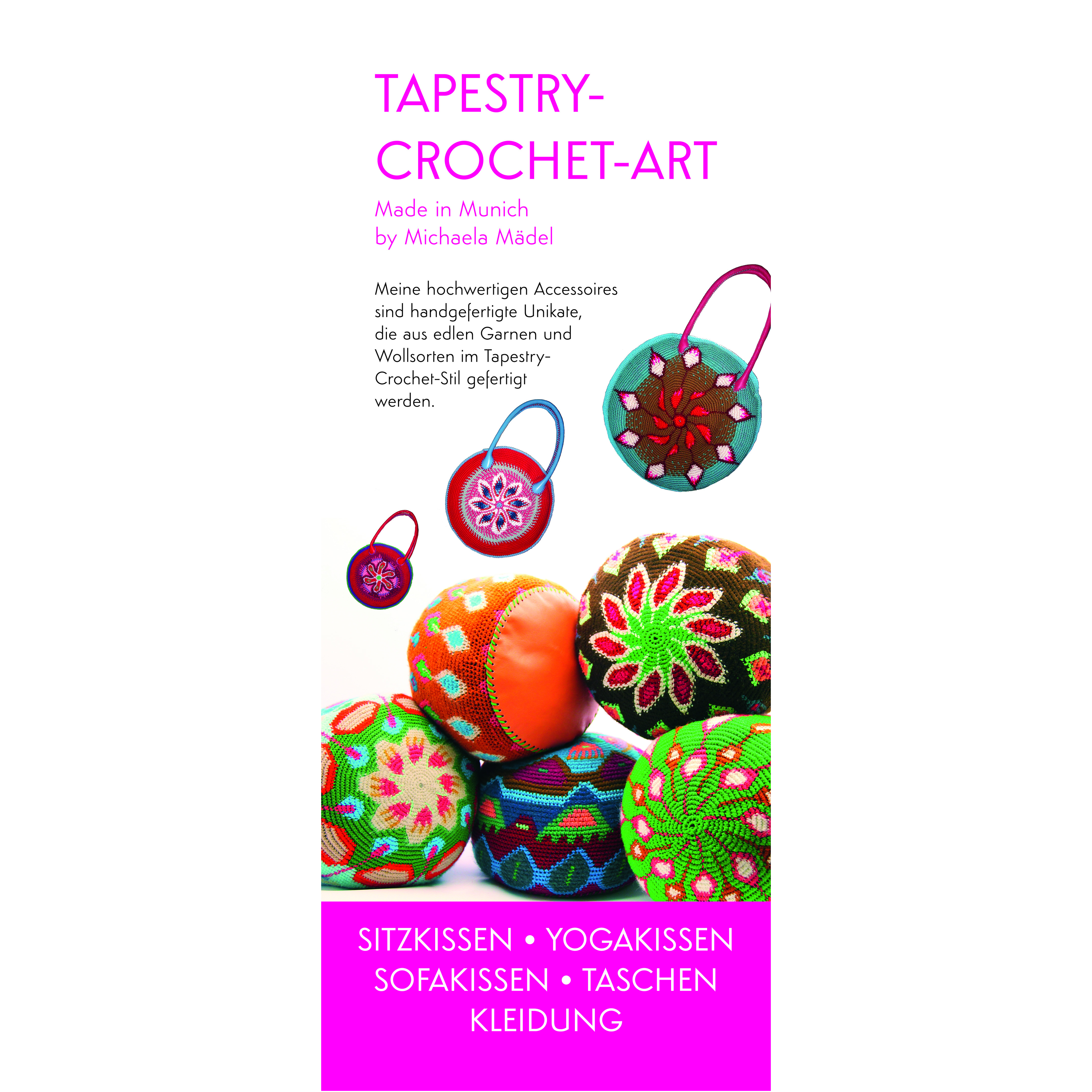 Mädel- Tapestry -Crochet- Art