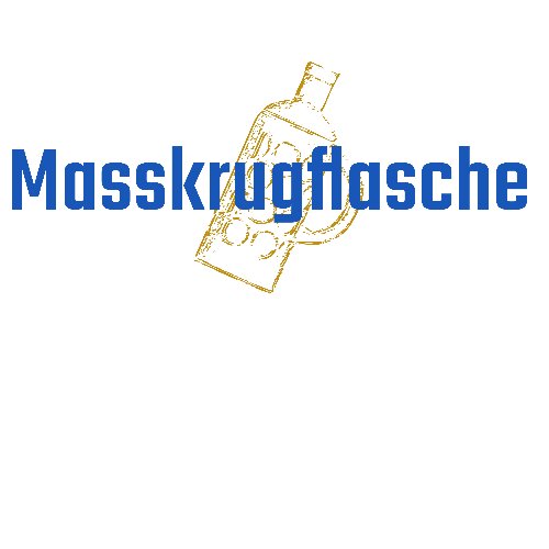 Masskrugflasche