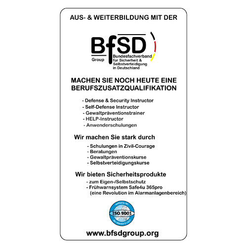 BfSD-Group – Bundesfachverband für Sicherheit & Selbstverteidigung in Deutschland